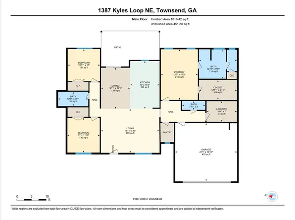 1387 Kyles Loop NE, Townsend, GA 31331