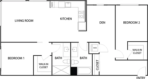 Floor plan 221D