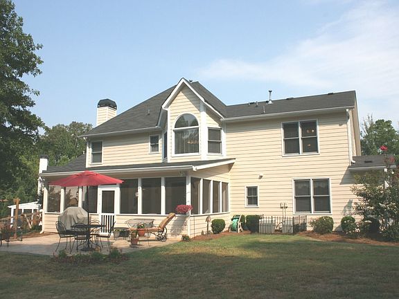 Screen porch and large pation welcome family and friends for get togethers!