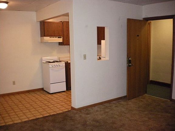 Dining area and kitchen