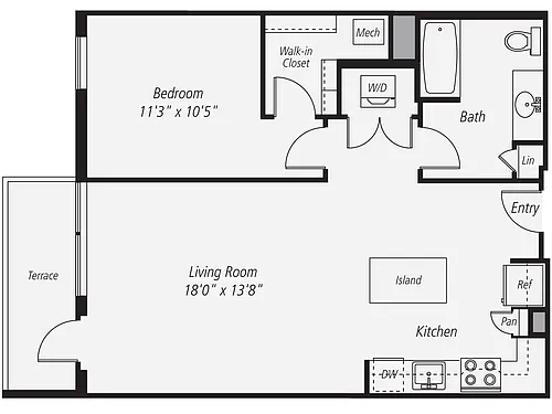 Floor plan A8