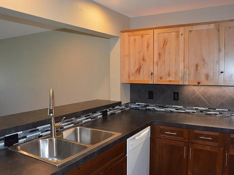 Remodeled kitchen