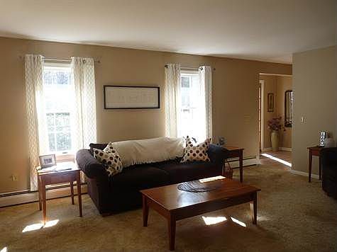 light-filled living room