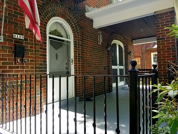 Large front porch