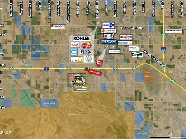0 S Bianco Road #-, Stanfield, AZ 85172