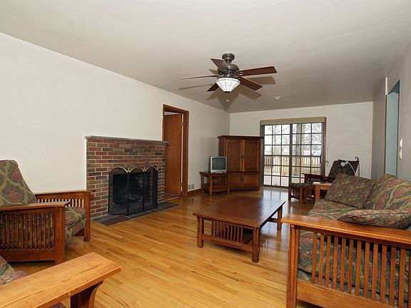 Wood burning Fireplace
