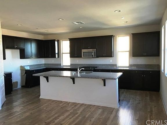 kitchen is open and spacious