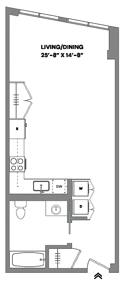 Floor plan 0A-3A