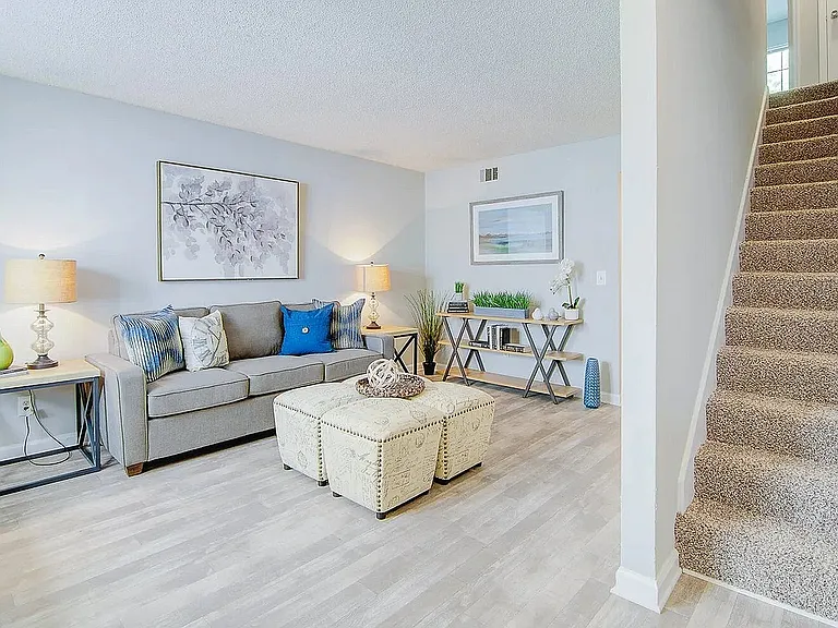 Modern Flooring in a Flexible Space
