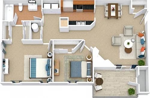 Floor plan Larkspur