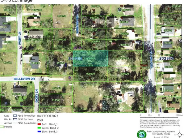 5473 SIMMONS ROAD LOT 000040, LAKELAND, FL 33811