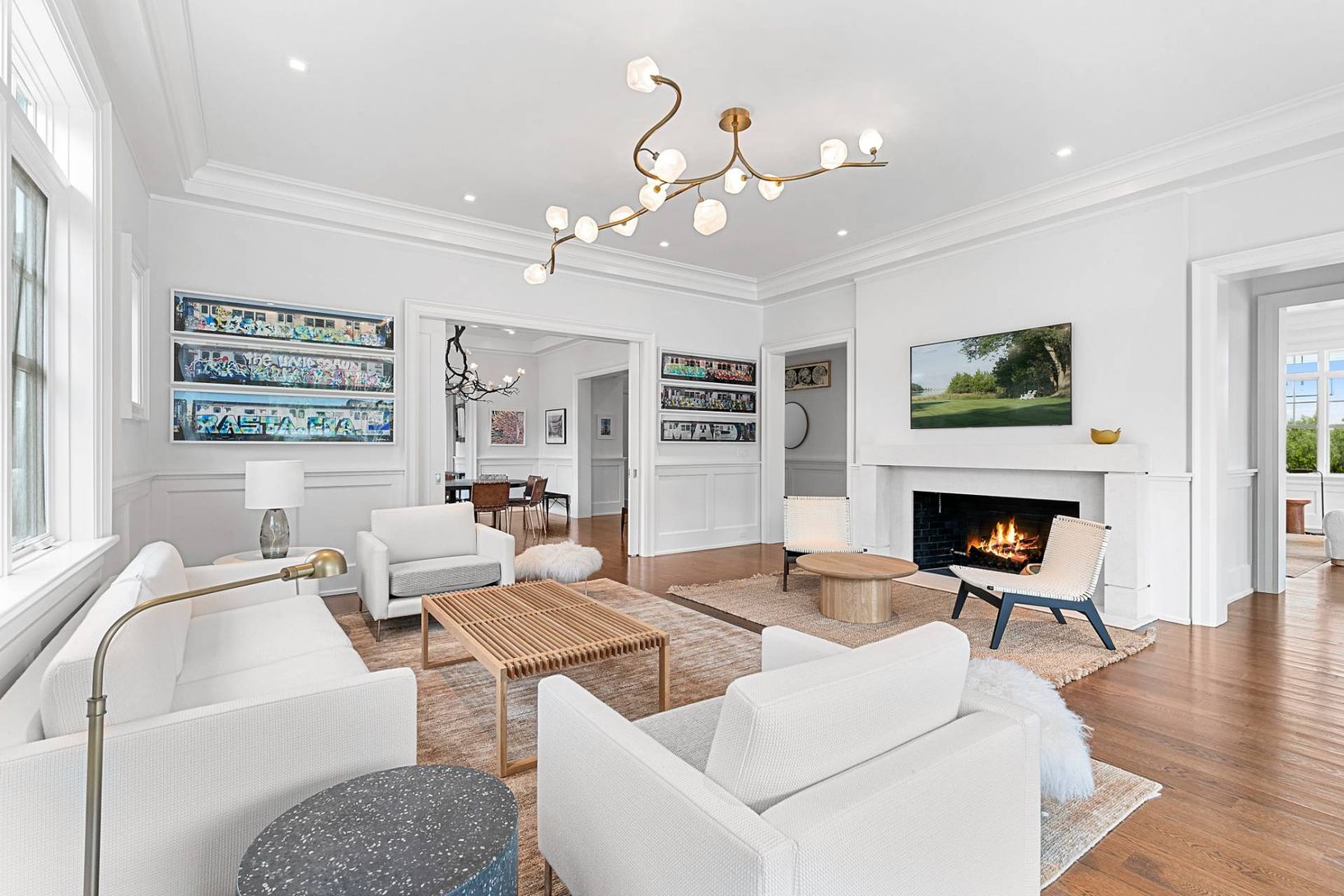  One of 3 Living rooms