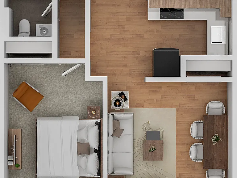 Domino Lane Apartments — Photo 14