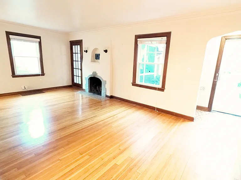 Spacious Living room. All new paint in the entire interior.
