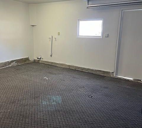 Finished Garage Inside with Garage Opener