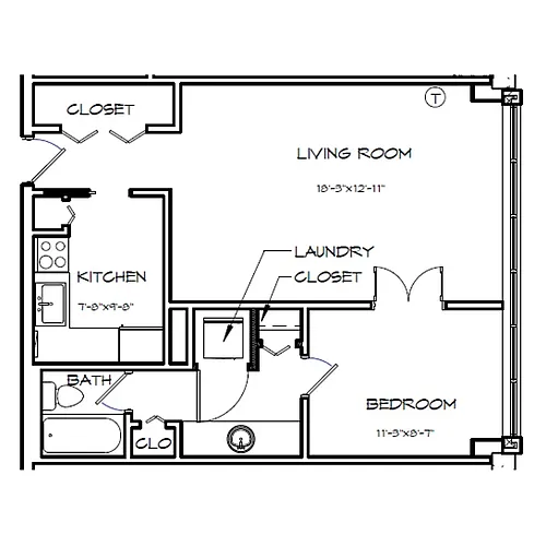 Floor plan A3 WF 80