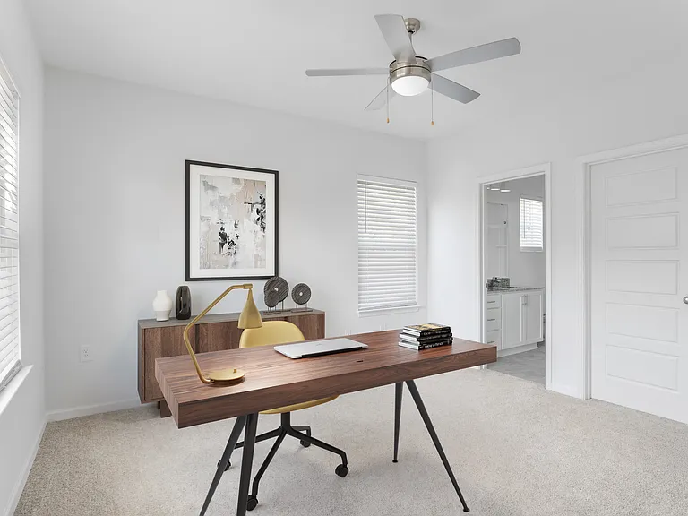 Select homes have a den space built for an office