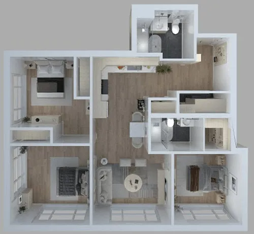 Floor plan C1