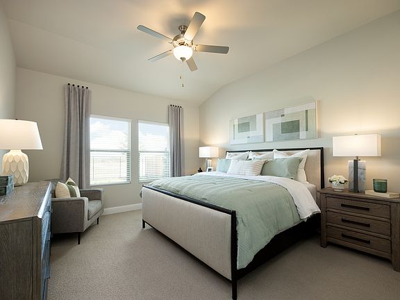 Treat yourself to a primary suite that inspires serenity