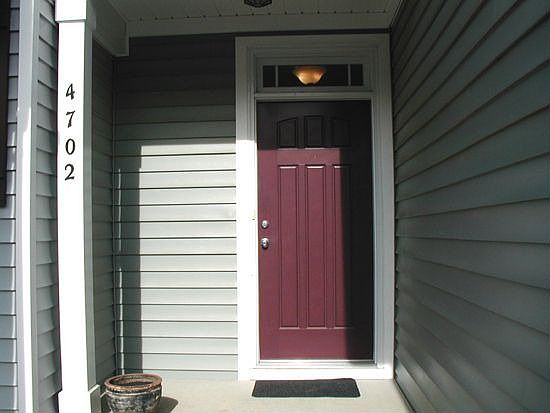Fornt Door with covered porch