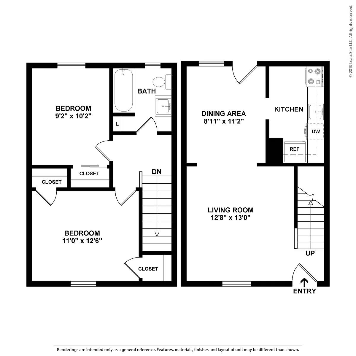 Floor plan The Gayton