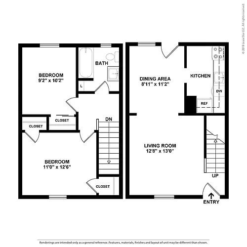 Floor plan The Gayton