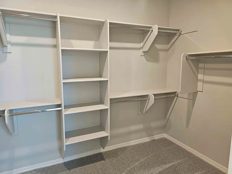 Master closet left side