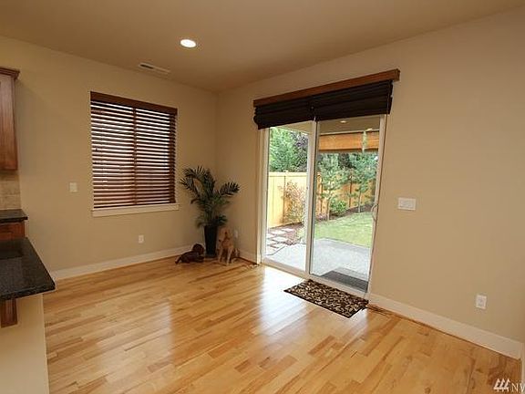 Spacious dining area