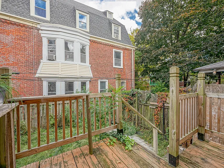 Private Back Deck and Yard