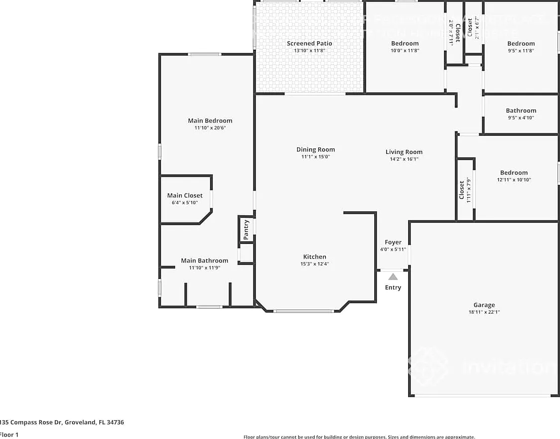 135 Compass Rose Dr Groveland, FL 34736 — Photo 2