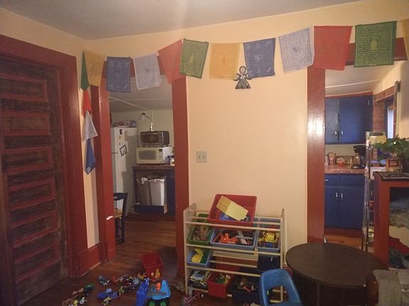 Dining room (or playroom).