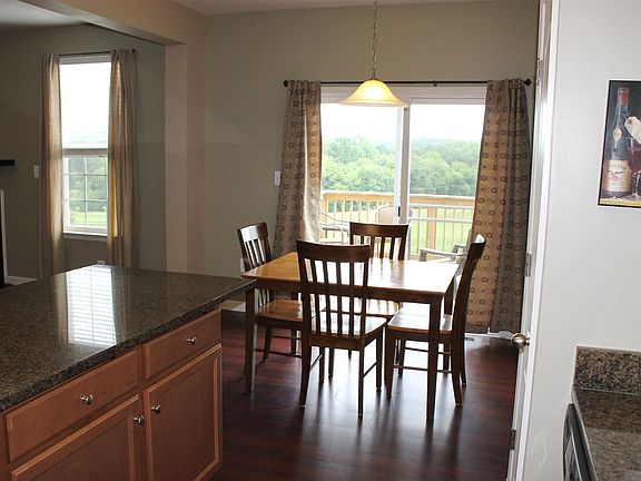 Kitchen and Breakfast area overlooking the golf course.