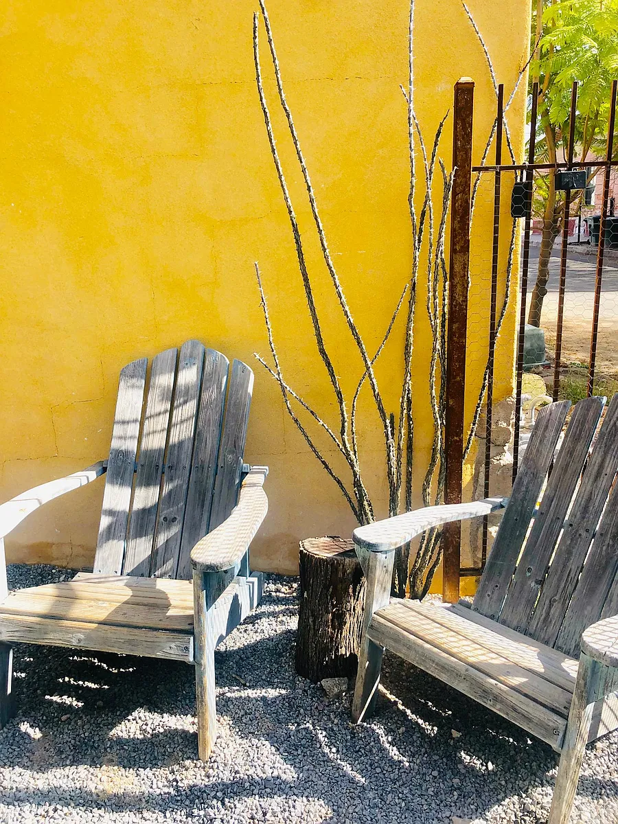 A comfortable place to lounge and watch the sunset. - 145 W Kennedy St #2