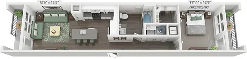 Floor plan Blanca