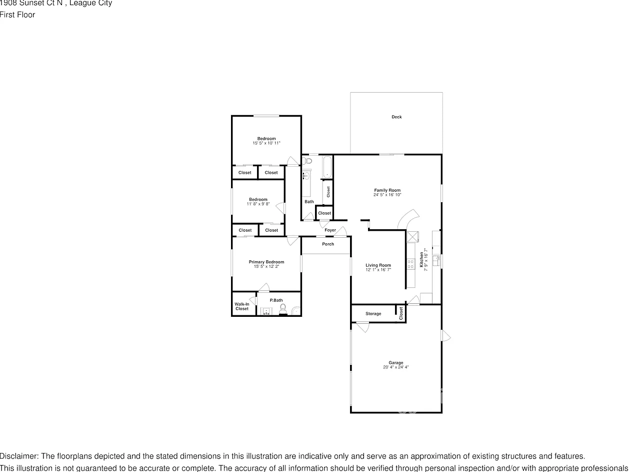 1908 Sunset Ct N League City, TX 77573 — Photo 2