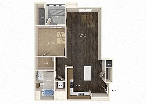 Floor plan A8