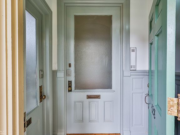 Vintage entry doors
