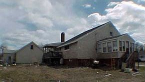 Three season room off kitchen