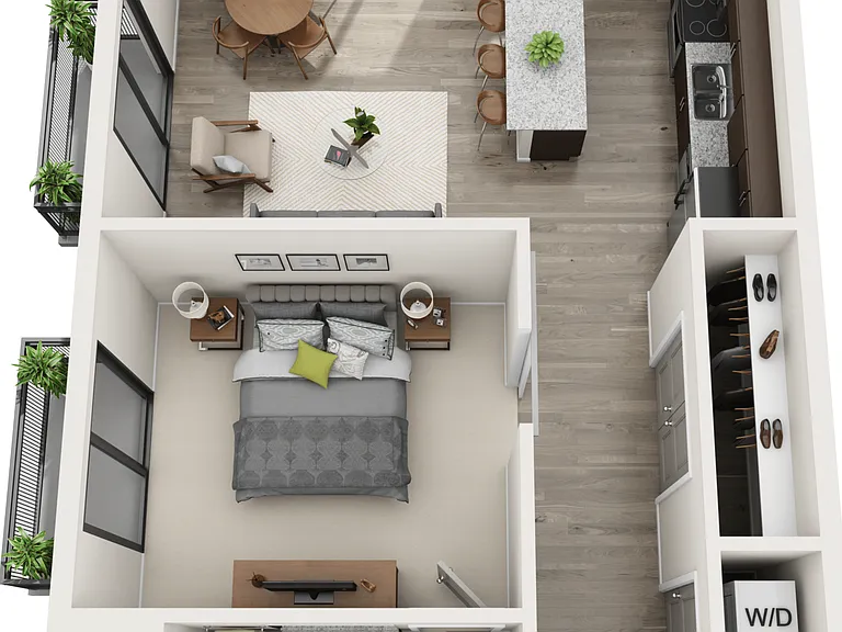 Rollins floor plan Main & Stone