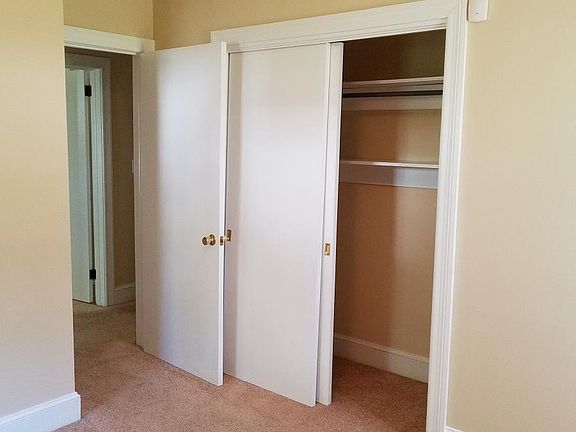 A BR View; 6 foot closets in each of the three bedrooms