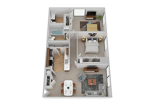 Floor plan B4