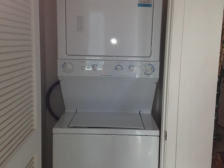 The home has a washer and dryer in the unit that you can use.
