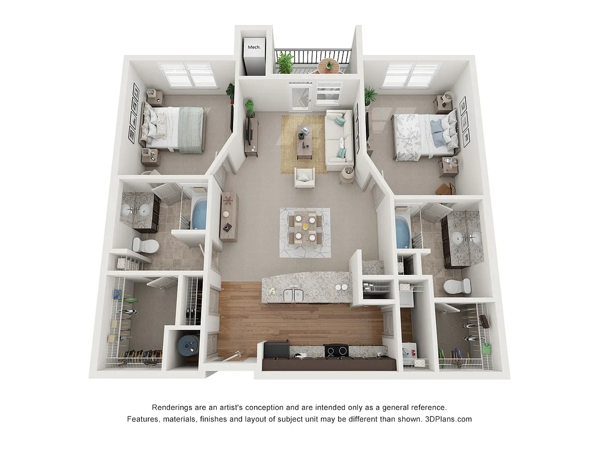 Floor plan The Markham