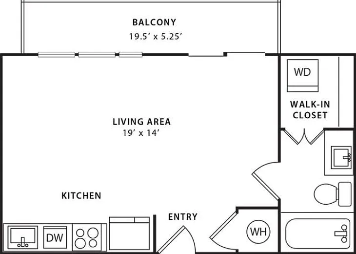 Belle floor plan West Village