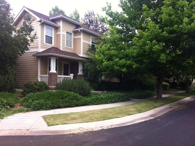 Front corner lot