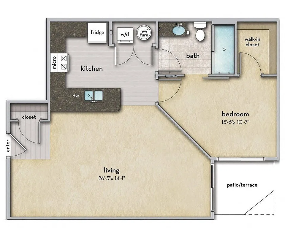 Floor plan George