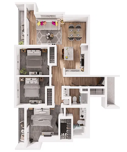 Floor plan C2B