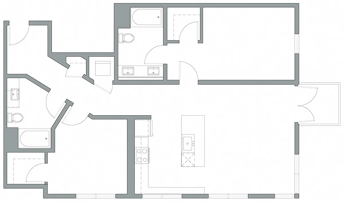 Floor plan B3