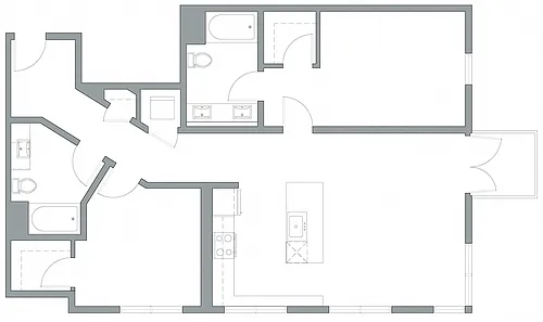 Floor plan B3