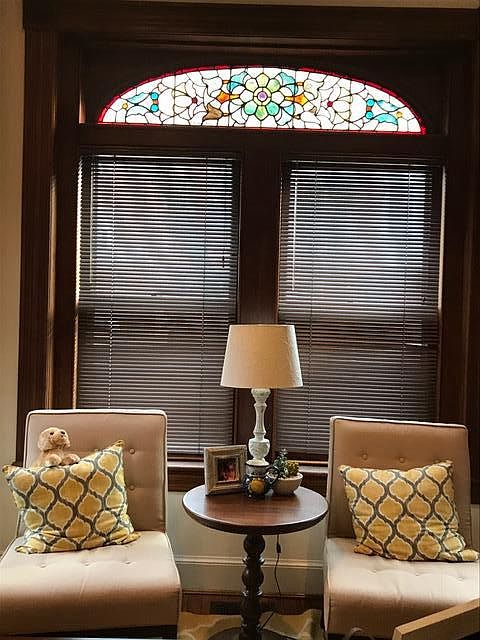 Living Room stained glass window